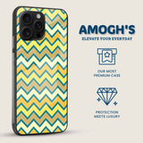 Chevron Stripe Mobile Back Cover Side Image