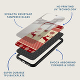 Christmas Deer Mobile Back Cover Layer Image