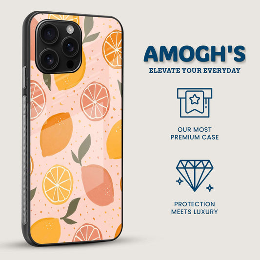 Citrus Burst Mobile Back Cover Side Image