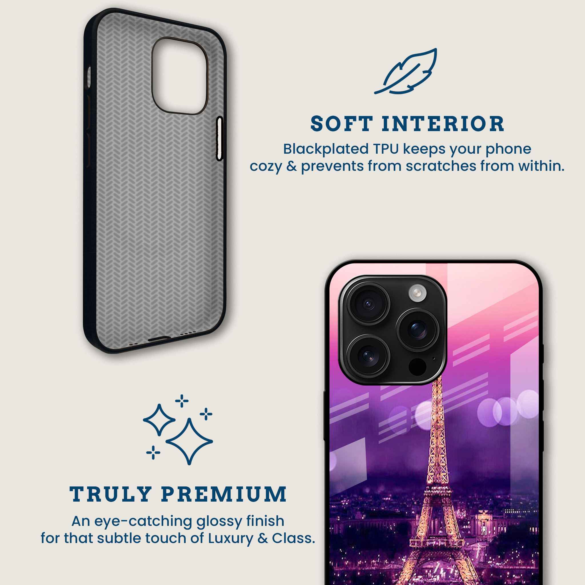 City of Love Mobile Back Cover Brand Image