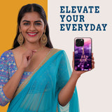 City of Love Mobile Back Cover Woman Image
