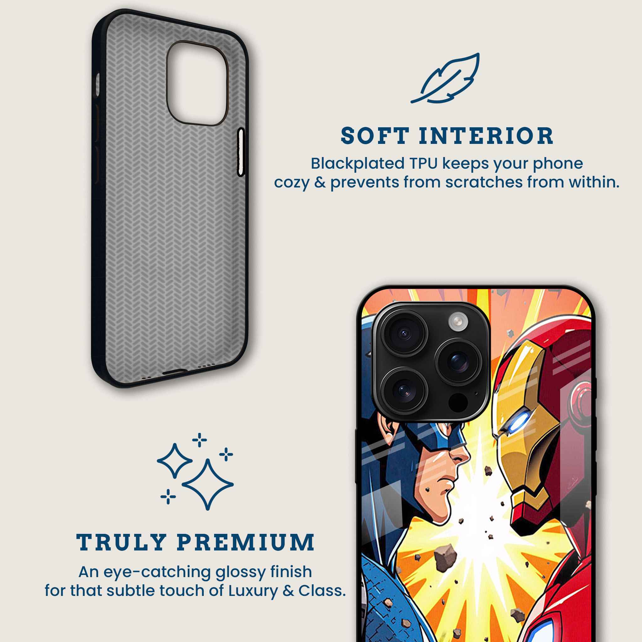 Civil War Mobile Back Cover Brand Image