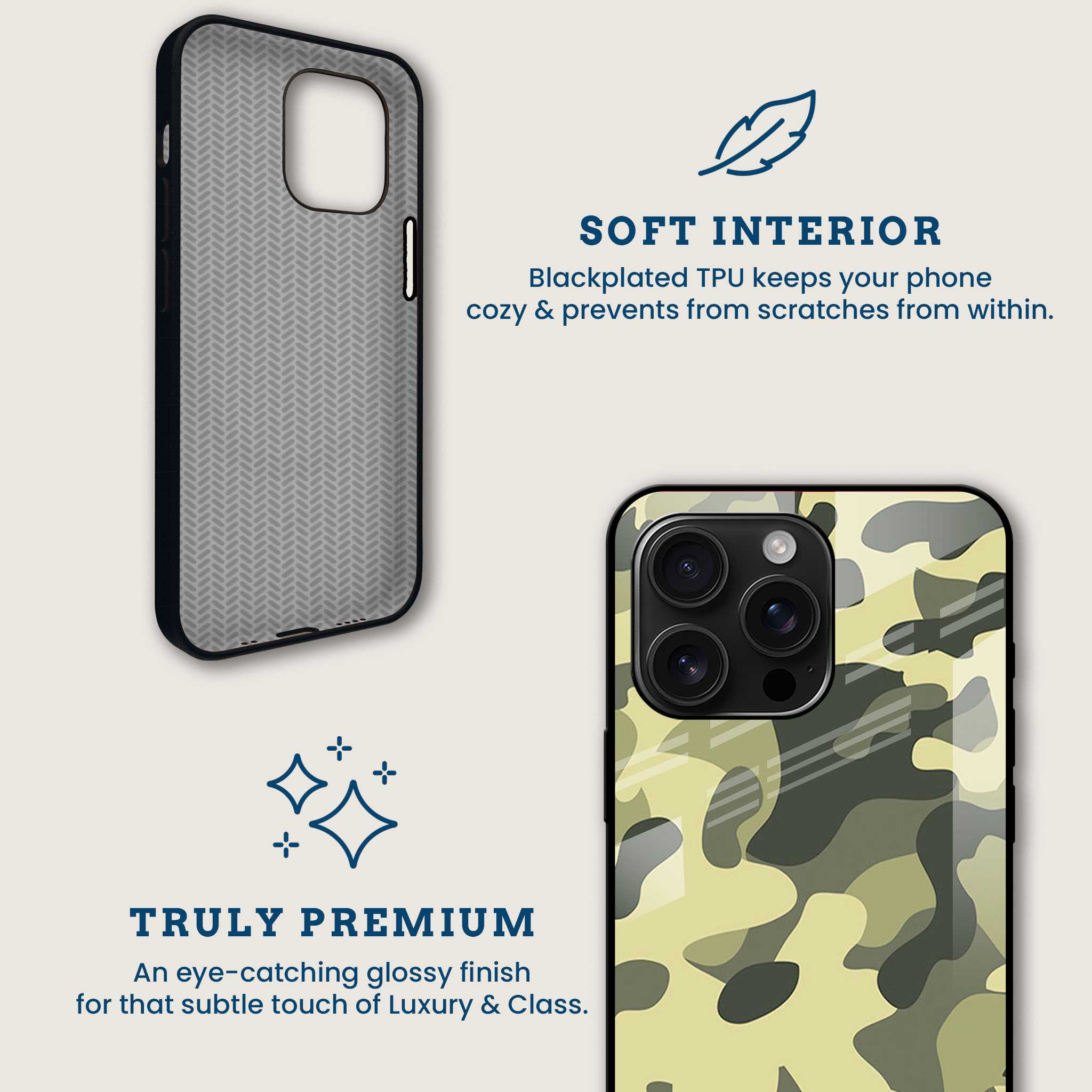 Classic Camo Mobile Back Cover Brand Image