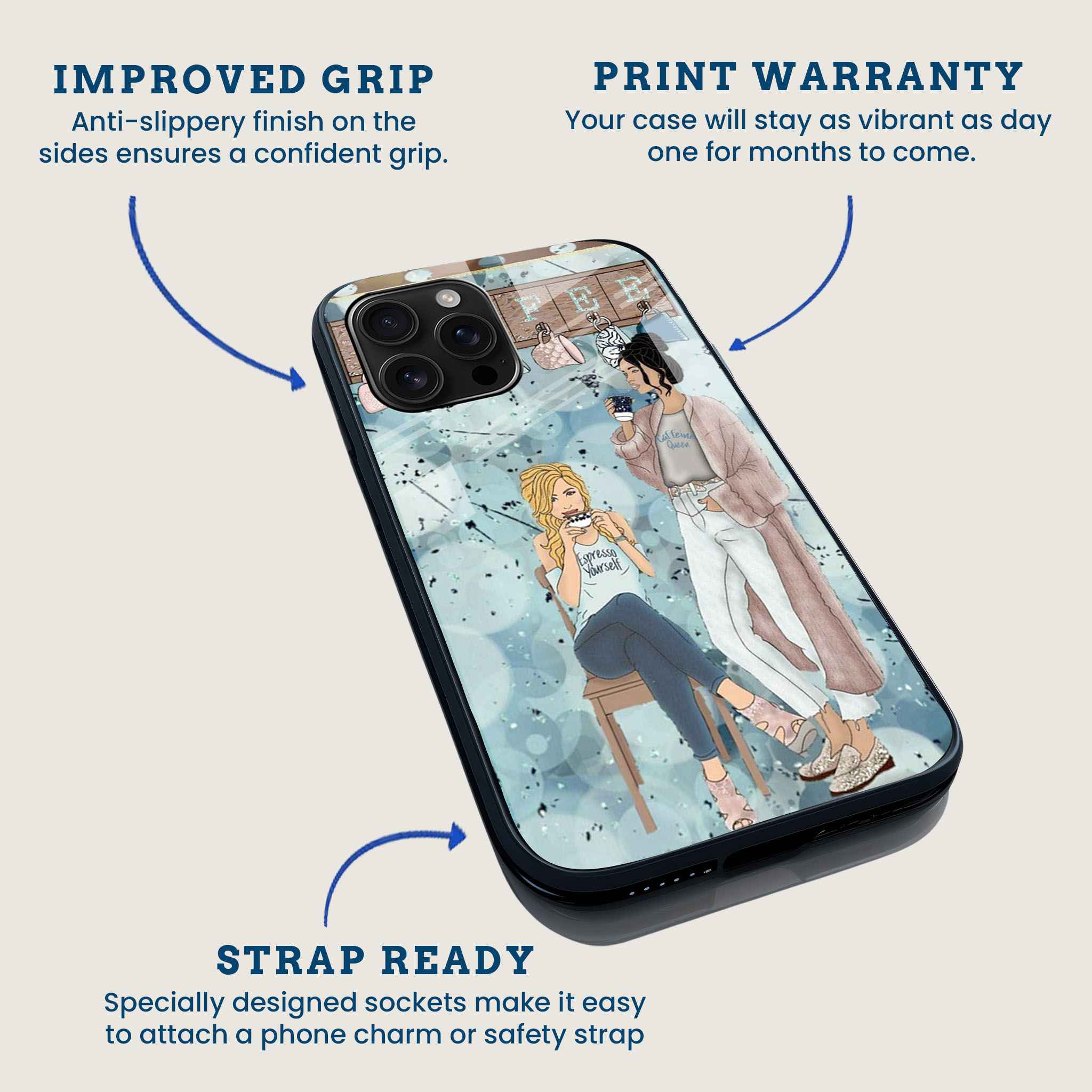 Coffee Friend Mobile Back Cover Feature Image