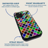 Color Block Diamond Mobile Back Cover Feature Image