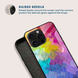 Color Cascade Mobile Back Cover Bezel Image