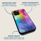 Color Cascade Mobile Back Cover Feature Image