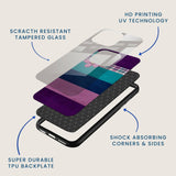 Color Straps Mobile Back Cover Layer Image