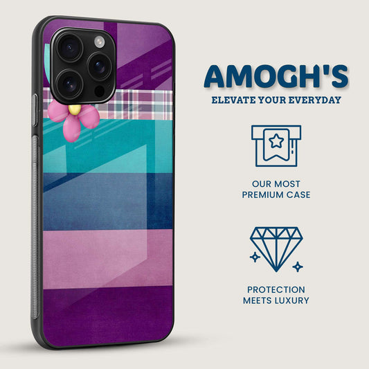 Color Straps Mobile Back Cover Side Image