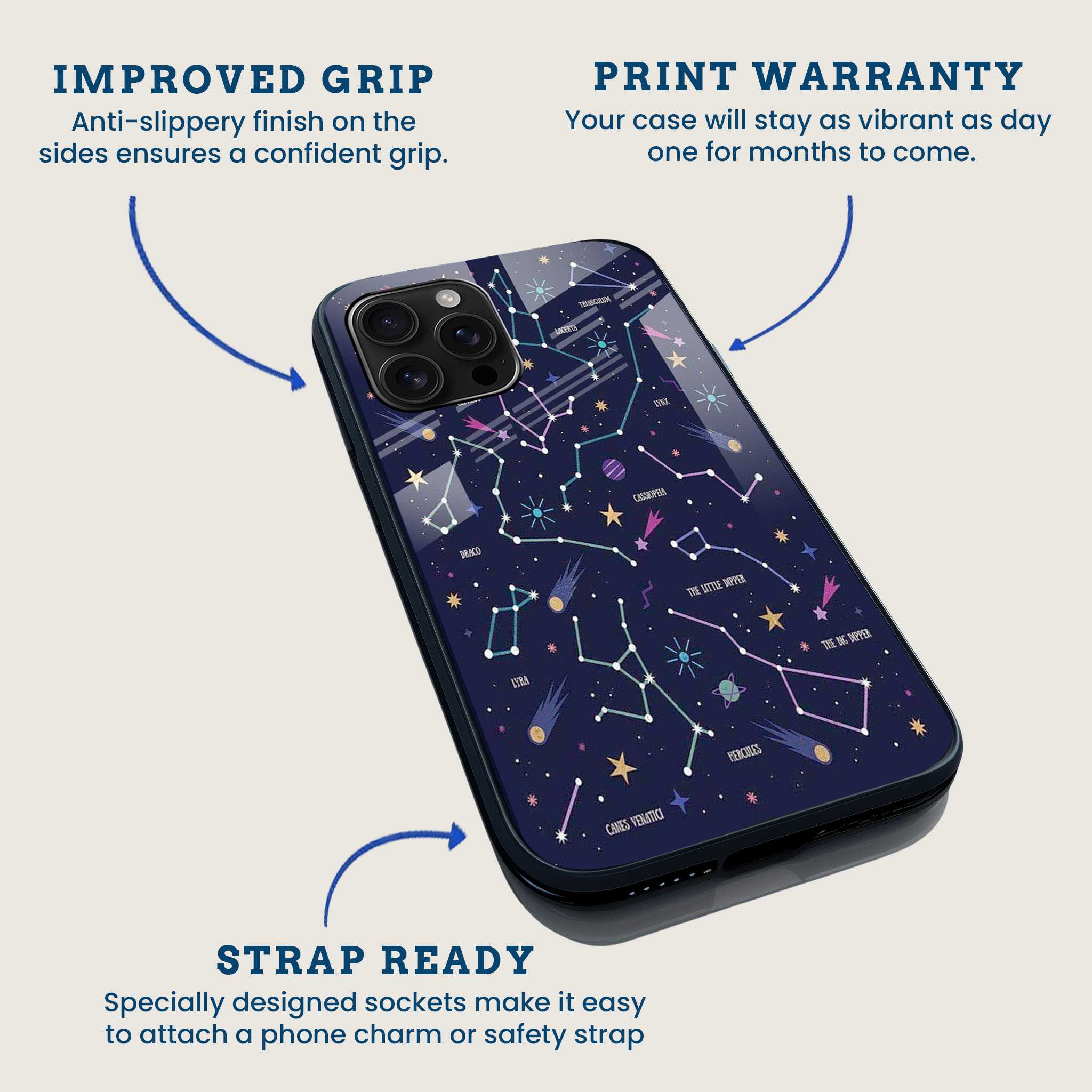 Constellation Map Mobile Back Cover Feature Image