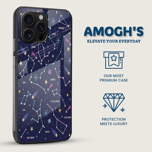 Constellation Map Mobile Back Cover Side Image
