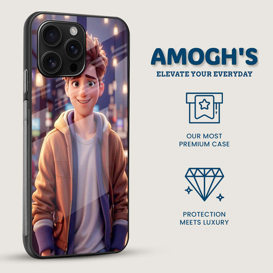 Cool Boy Mobile Back Cover Side Image