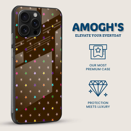 Cosmic Confetti Stars Mobile Back Cover Side Image