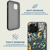Cosmic Doodle Space Art Mobile Back Cover Brand Image