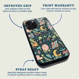 Cosmic Doodle Space Art Mobile Back Cover Feature Image