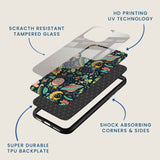 Cosmic Doodle Space Art Mobile Back Cover Layer Image