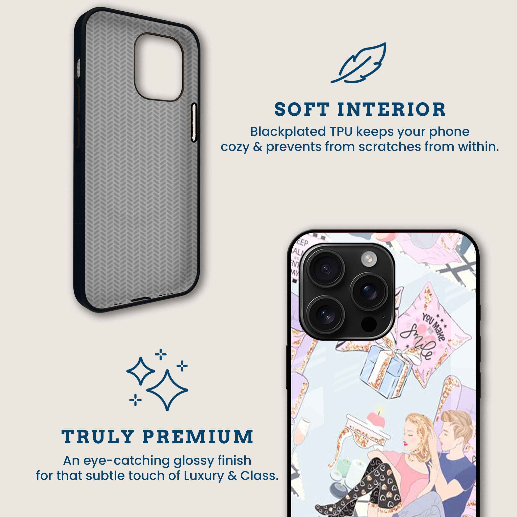 Cozy Valentine's Mobile Back Cover Brand Image