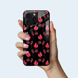 Crimson Clover Floral Mobile Back Cover