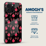 Crimson Clover Floral Mobile Back Cover Side Image