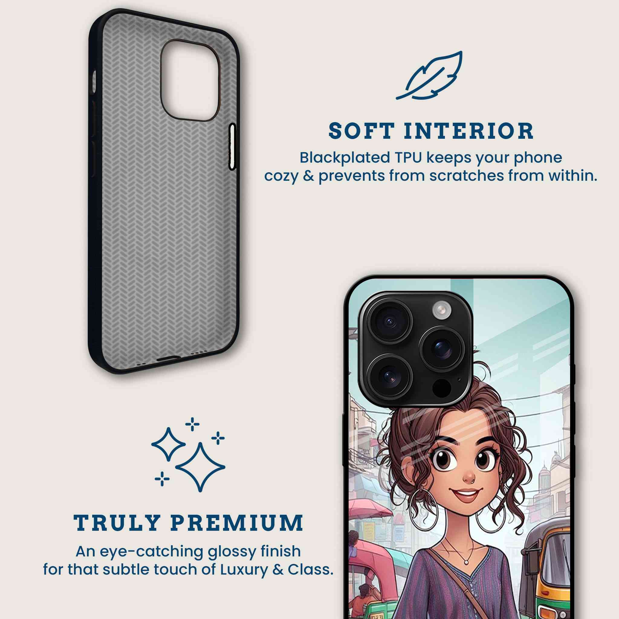 Curly Tales Mobile Back Cover Brand Image