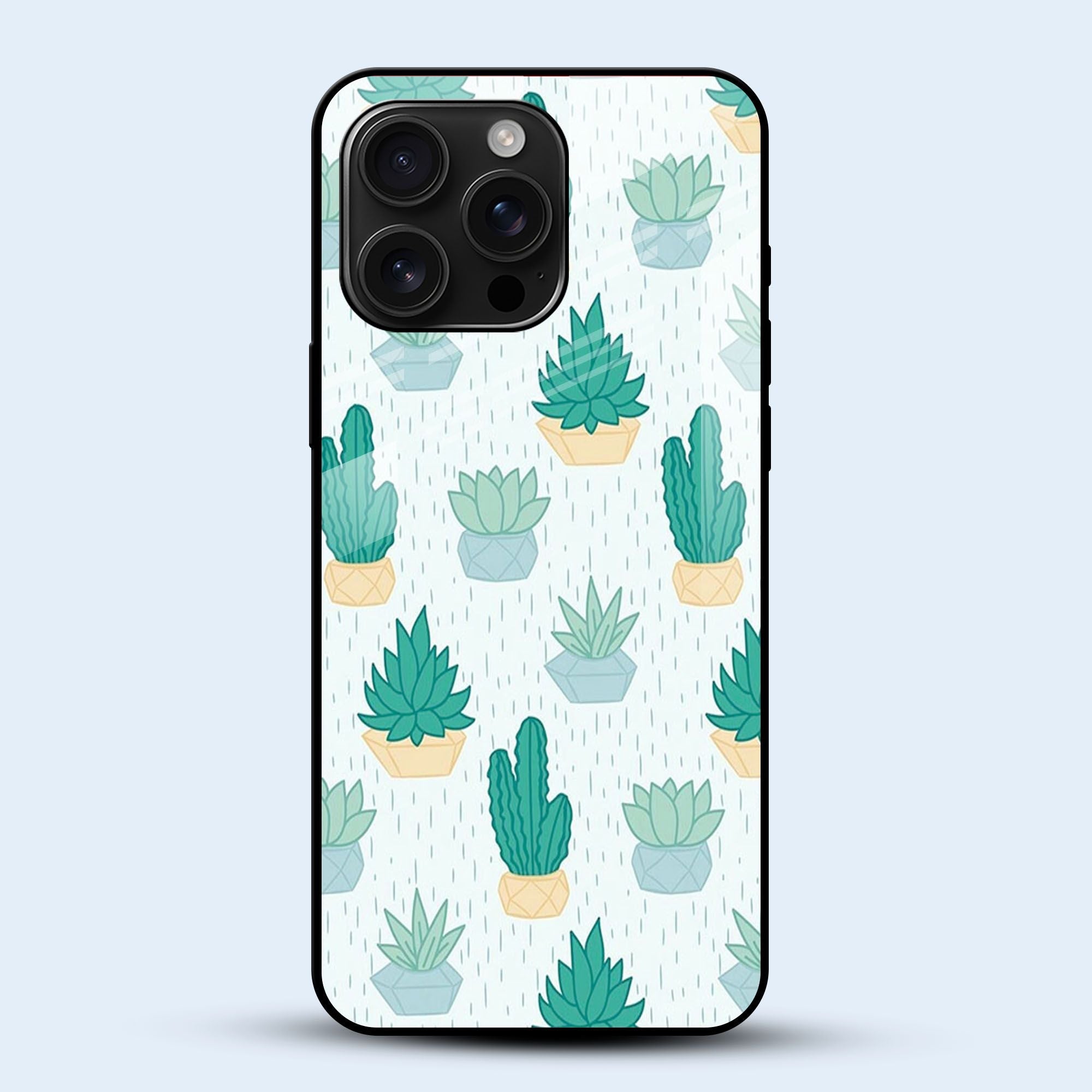 Cute Cactus Mobile Back Cover Main Image