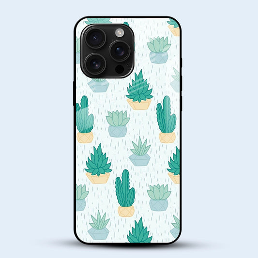 Cute Cactus Mobile Back Cover Main Image