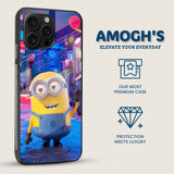 Cute Minion Mobile Back Cover Side Image