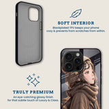 Cute Winter Gal Mobile Back Cover Brand Image