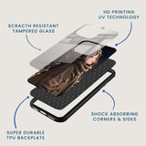 Cute Winter Gal Mobile Back Cover Layer Image