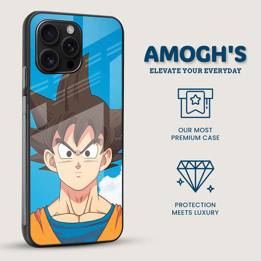 DBZ Goku Mobile Back Cover Side Image