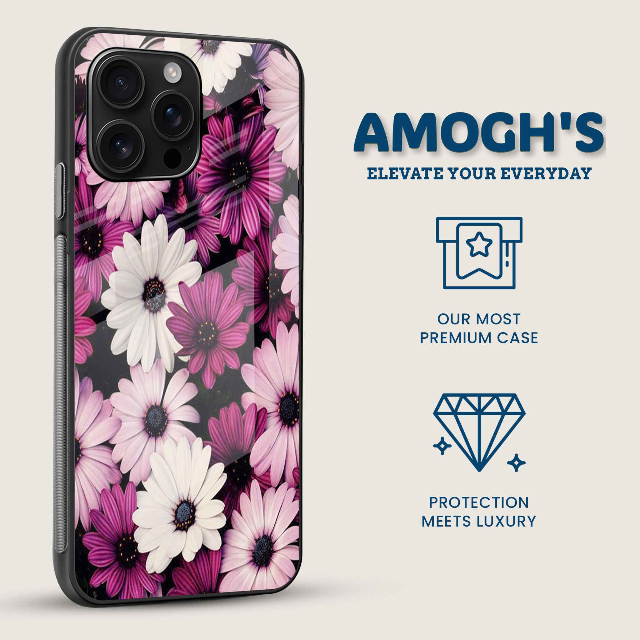 Daisy Dreams Mobile Back Cover Side Image