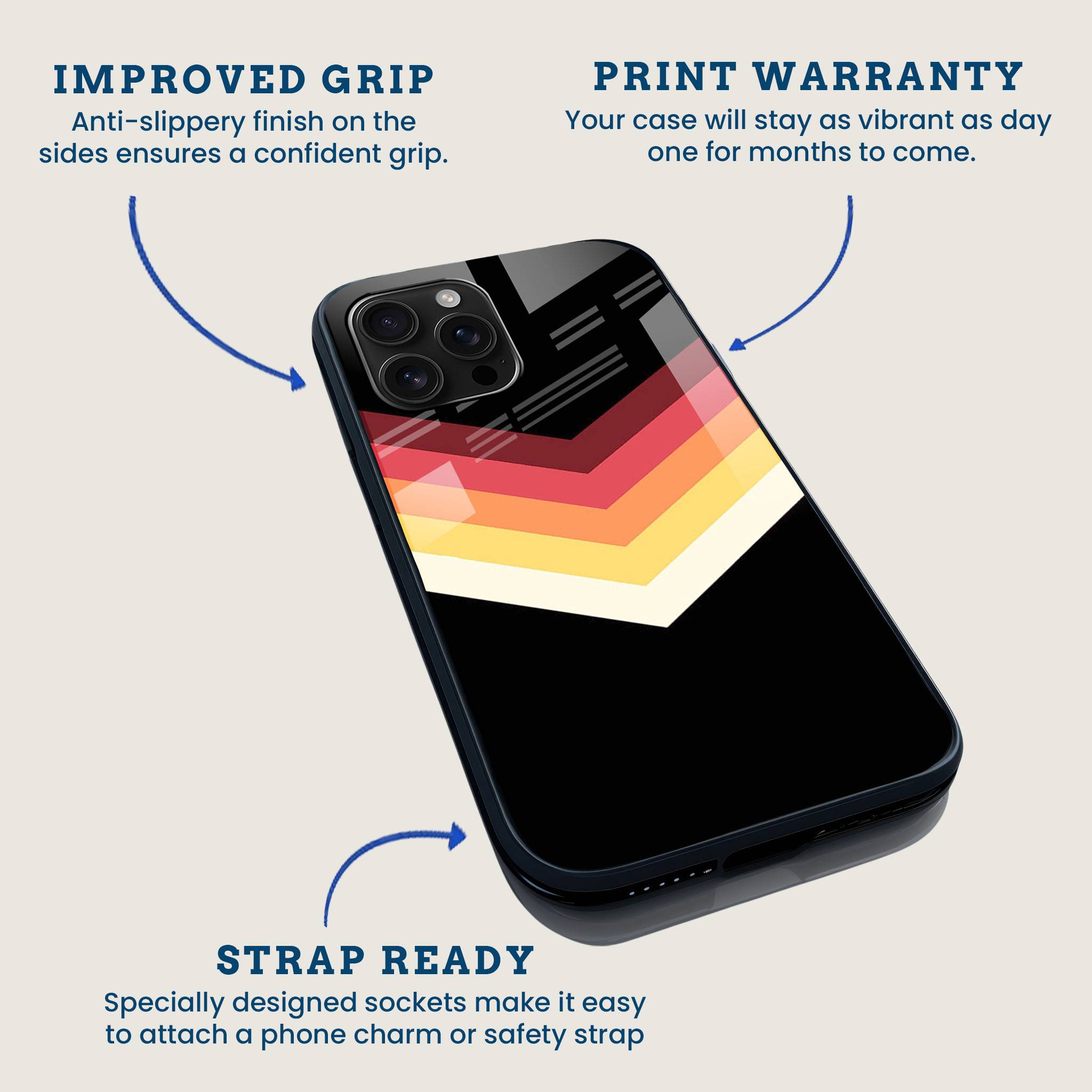 Desert Sunset Gradient Mobile Back Cover Feature Image
