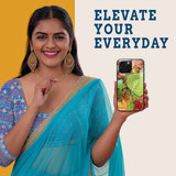 Dewdrop Forest Mobile Back Cover Woman Image