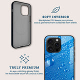 Dewy Blue Mobile Back Cover Brand Image