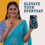 Ditsy Bloom Mobile Back Cover Woman Image