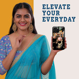 Divine Krishna Mobile Back Cover Woman Image
