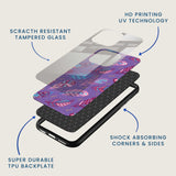 Dreamy Boho Feather Mobile Back Cover Layer Image