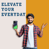 Dynamic Surge Mobile Back Cover Man Image
