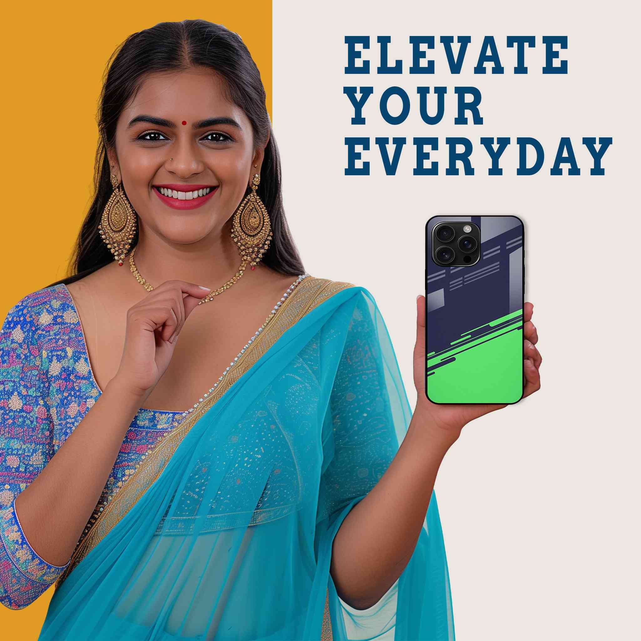 Dynamic Surge Mobile Back Cover Woman Image