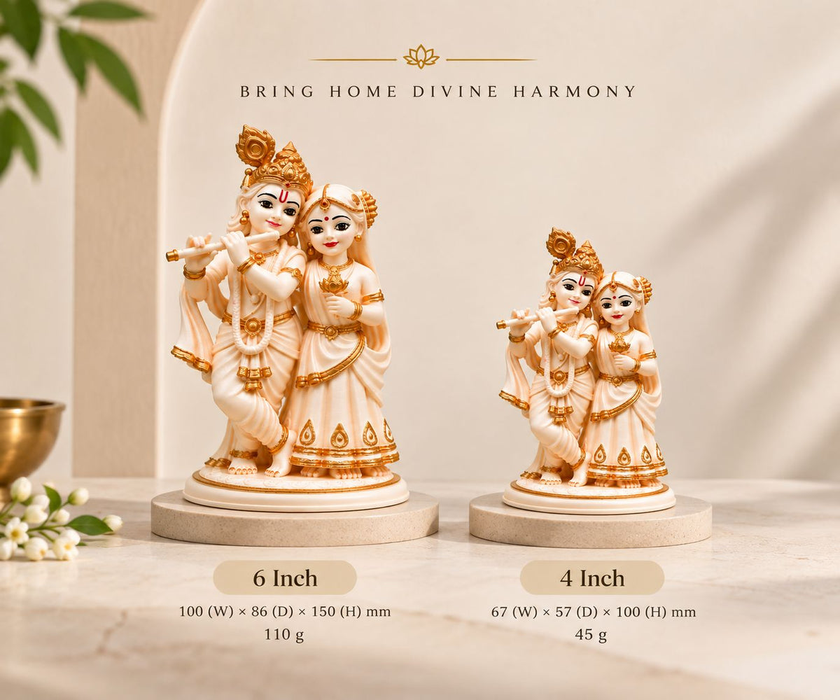Radha Krishna | 3D Printed Decorative Idol