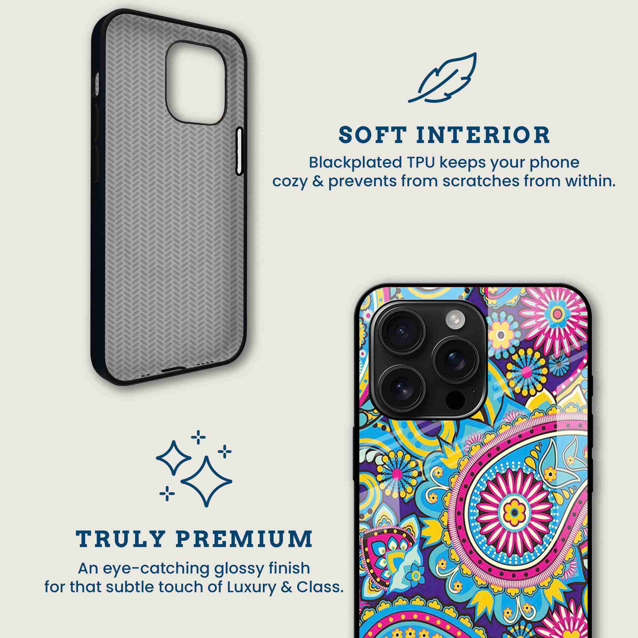 Electric Pasley Mobile Back Cover Brand Image