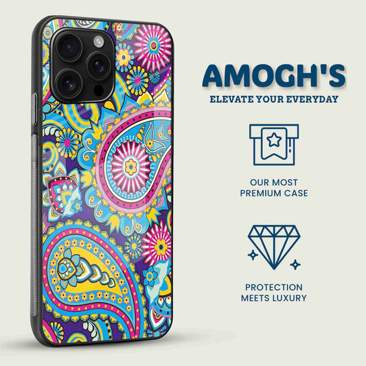 Electric Pasley Mobile Back Cover Side Image