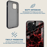 Electric Red Mobile Back Cover Brand Image