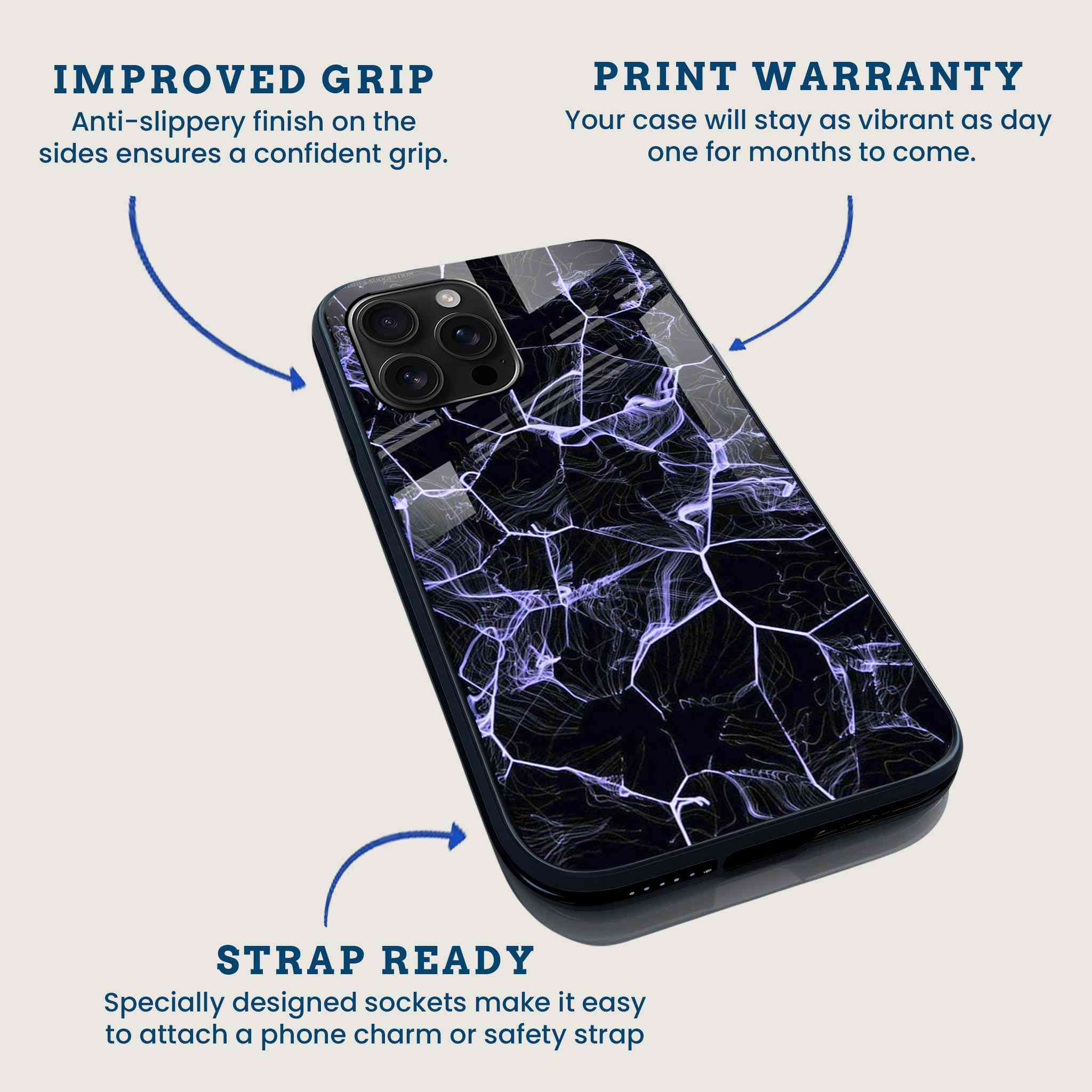Electric Veins Mobile Back Cover Feature Image