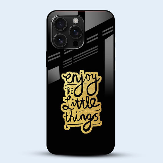 Enjoy Little Things Mobile Back Cover Main Image