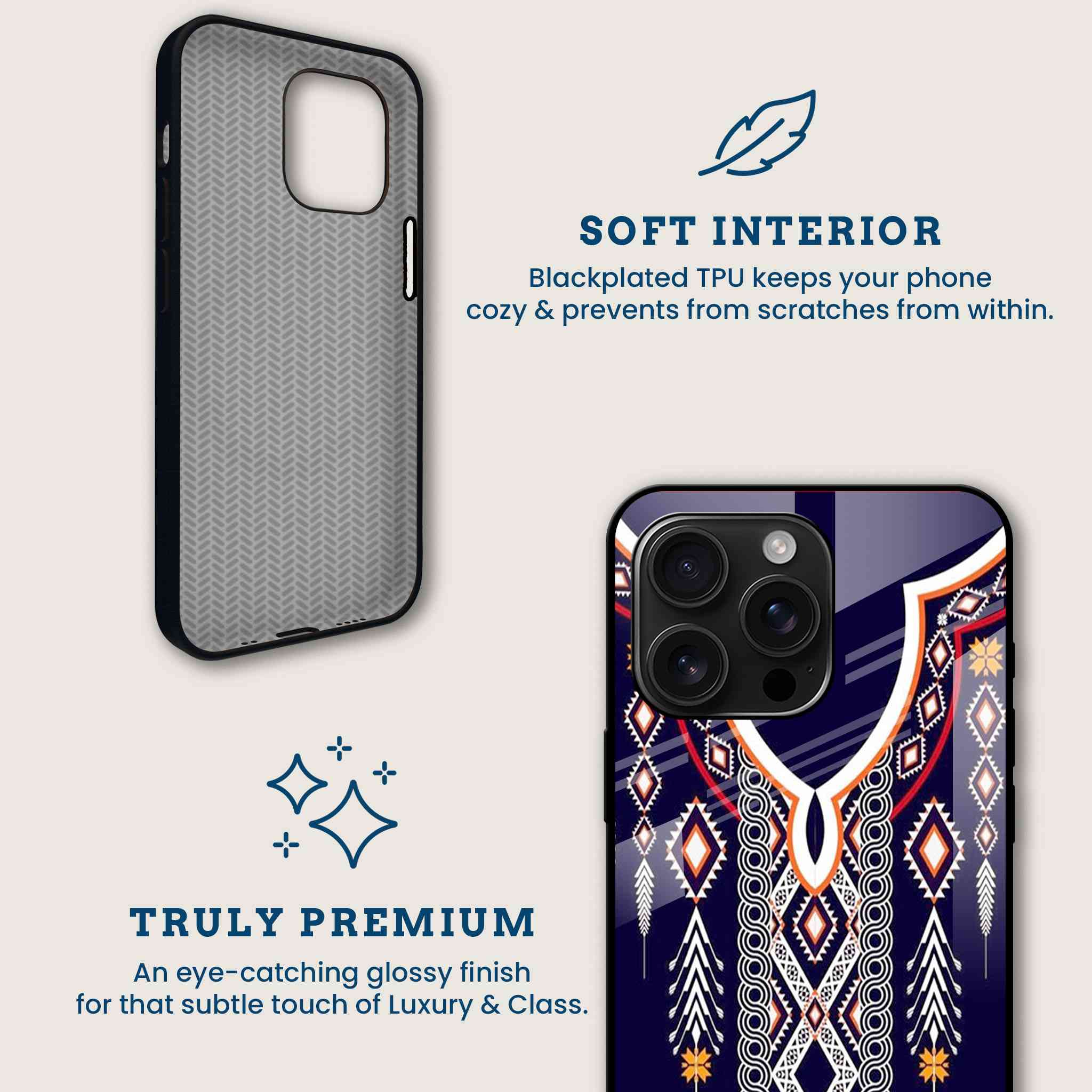 Ethnic Triba Mobile Back Cover Brand Image