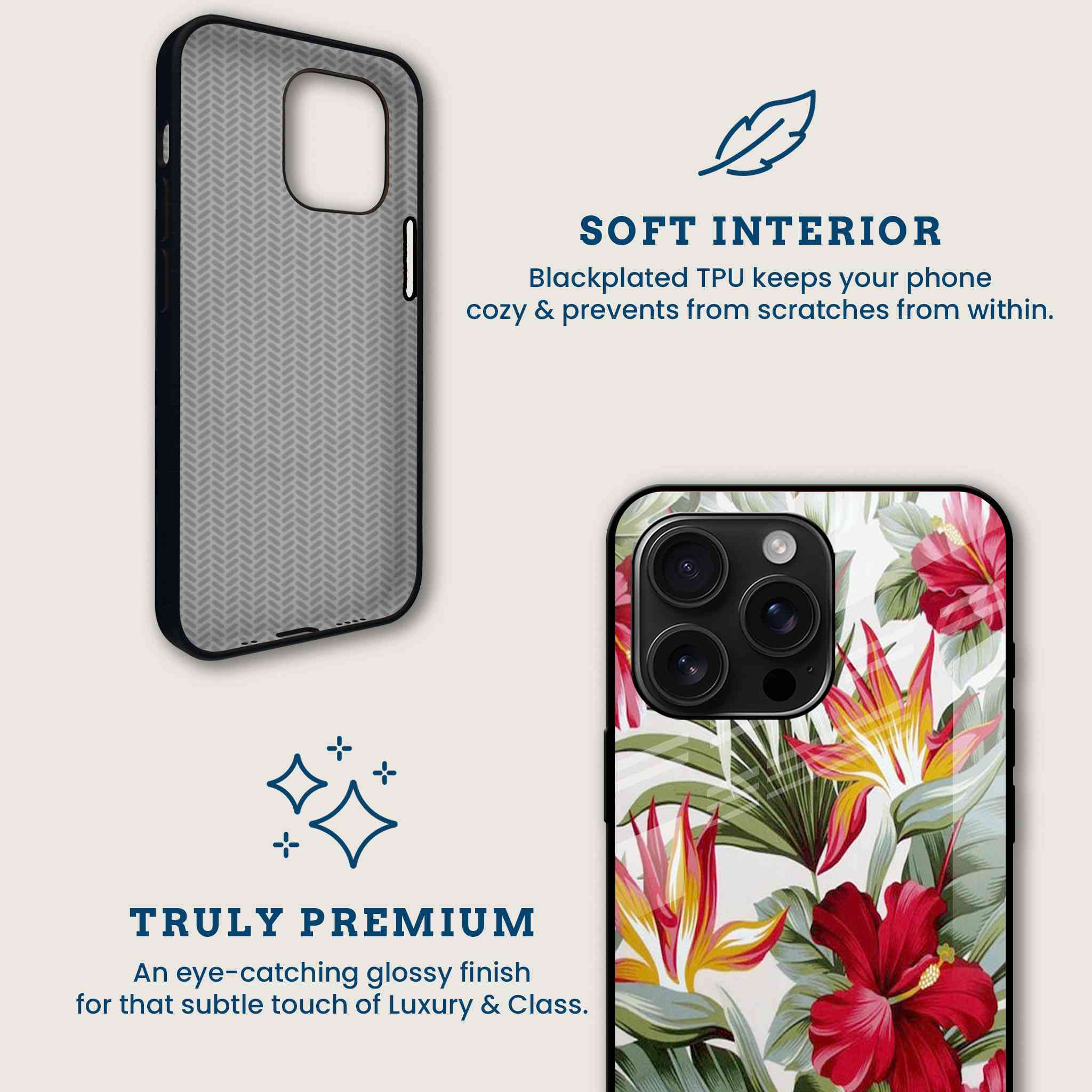 Exotic Bloom Mobile Back Cover Brand Image