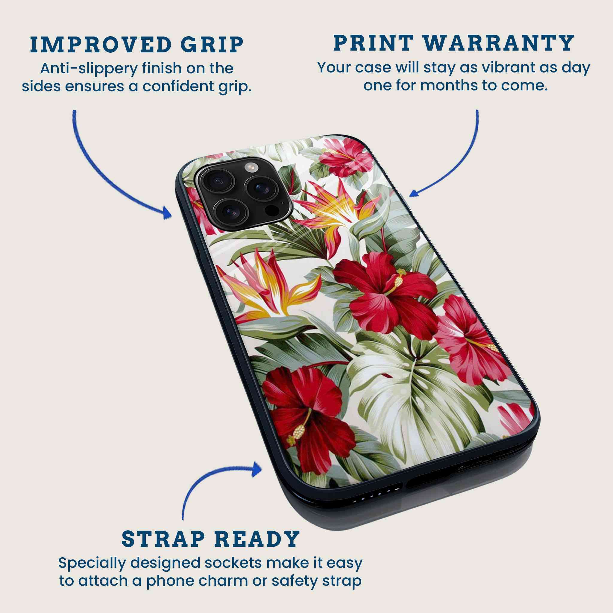 Exotic Bloom Mobile Back Cover Feature Image