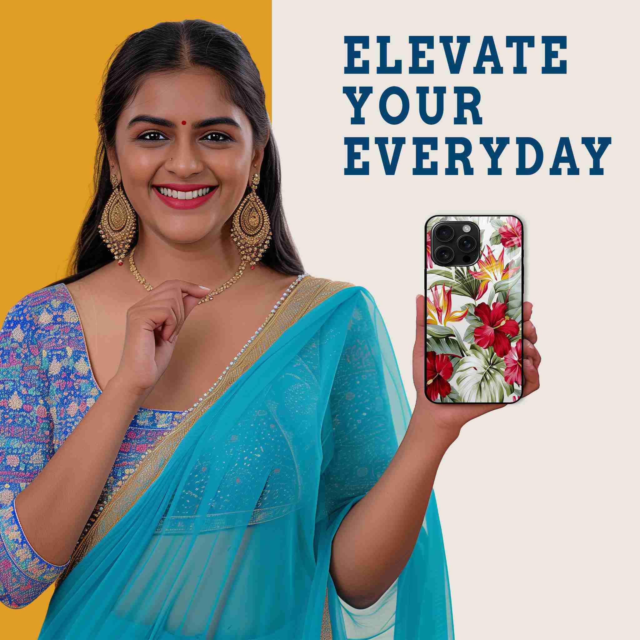 Exotic Bloom Mobile Back Cover Woman Image