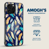 Feather Dream Mobile Back Cover Side Image